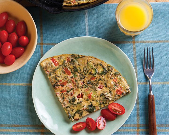 Green Vegetable Egg “Tortilla”