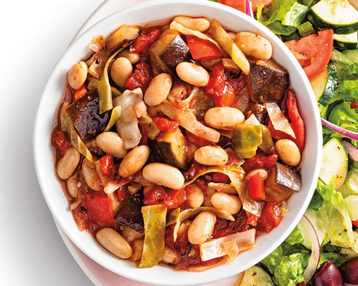 Slow-Cooker Ratatouille with White Beans