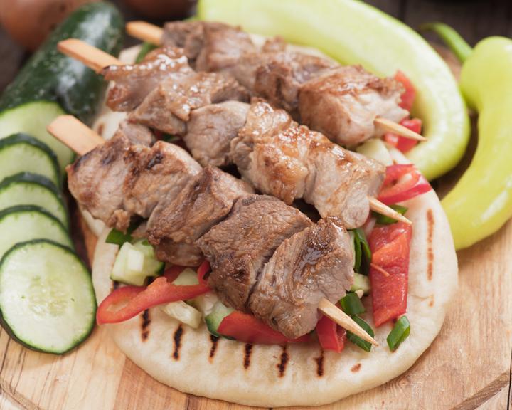 Grilled Steak Souvlaki