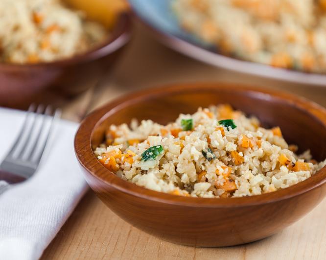Cauliflower Fried “Rice”