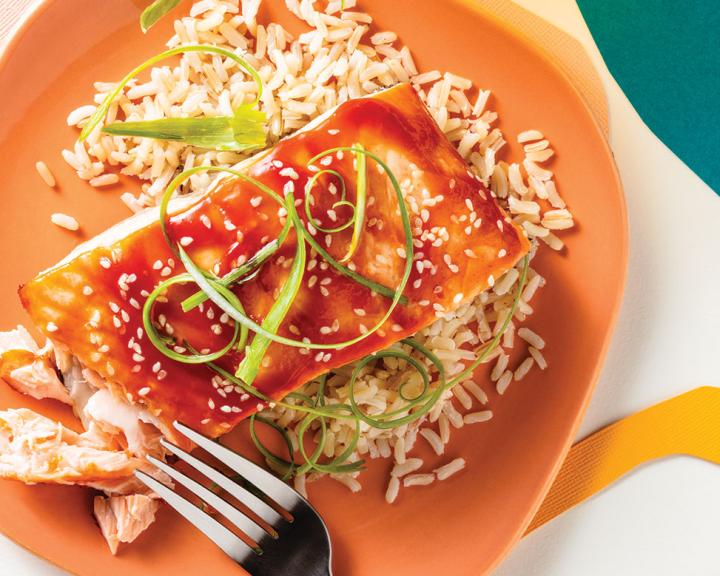Korean BBQ-Inspired Baked Salmon