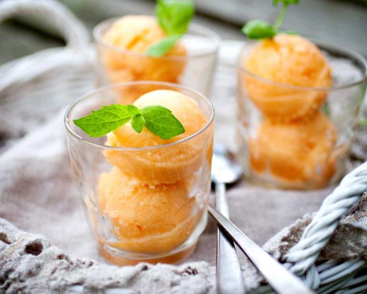 Pineapple Peach Sorbet