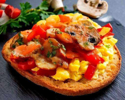 Whole Wheat Breakfast Pizzas