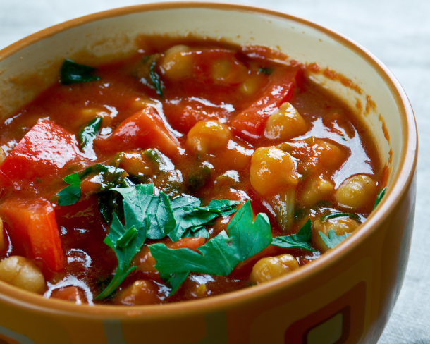 Eggplant and Chickpea Stew