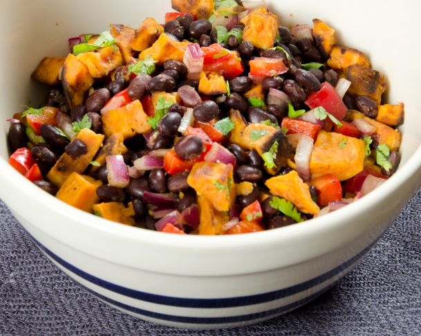 Black Bean and Peach Salsa