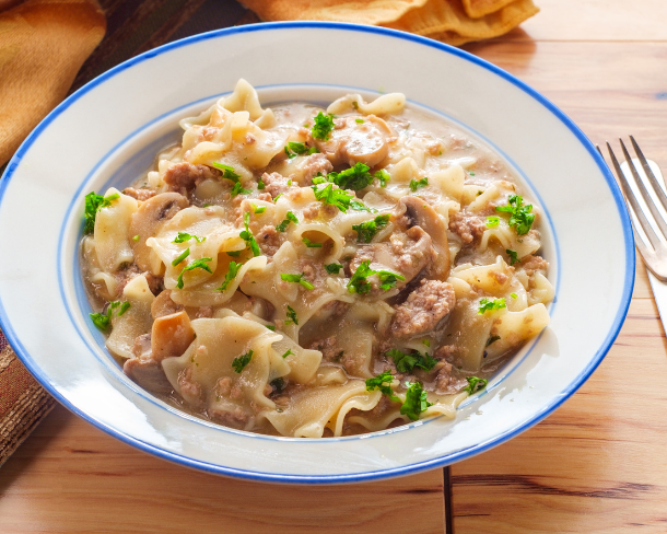 Beef Stroganoff