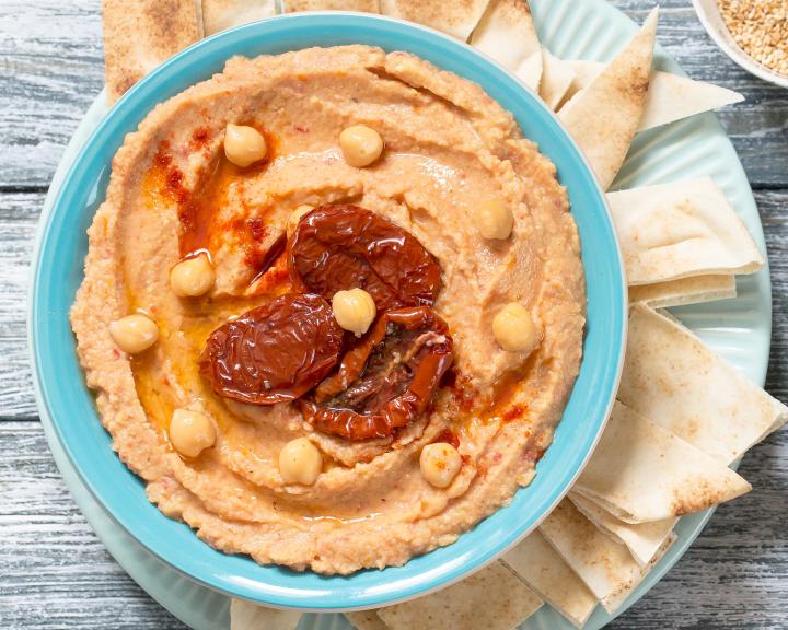 Hummus de Lentejas rojas