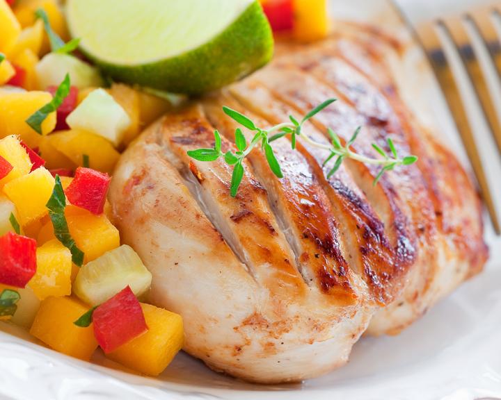 Grilled Turkey Tenderloin with Mango Salsa – Quick Recipe