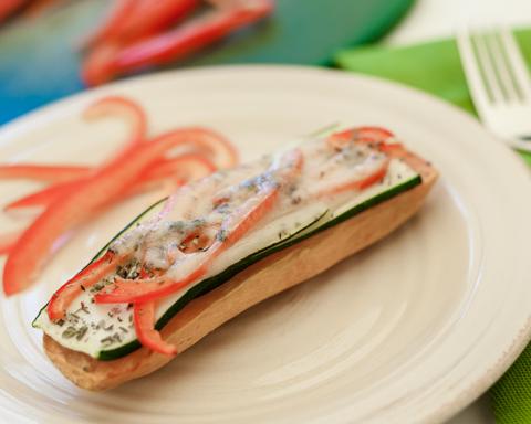 Open-Faced Sweet Potato “Sandwich”