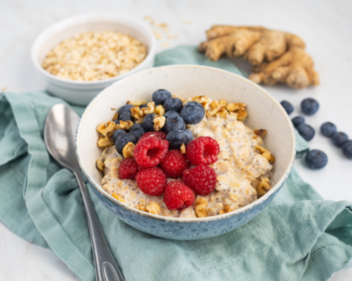 Ginger-Infused Oatmeal
