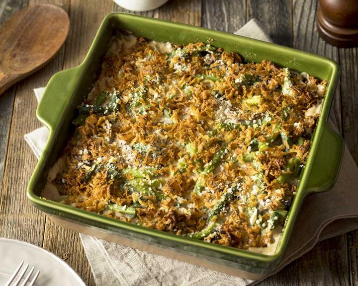 Healthy Homemade Green Bean Casserole