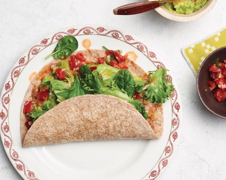 Fast-Fix Bean Burrito