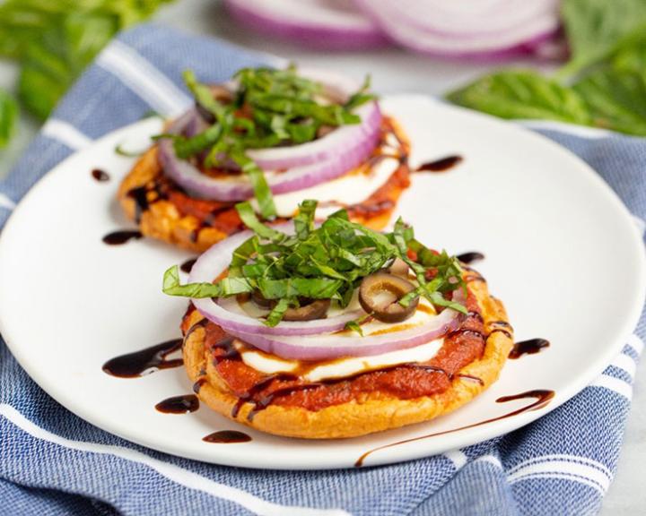 Margherita Pizza (Cloud Bread)
