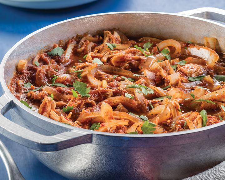 Ingrid Hoffmann’s Chicken Tinga Poblana