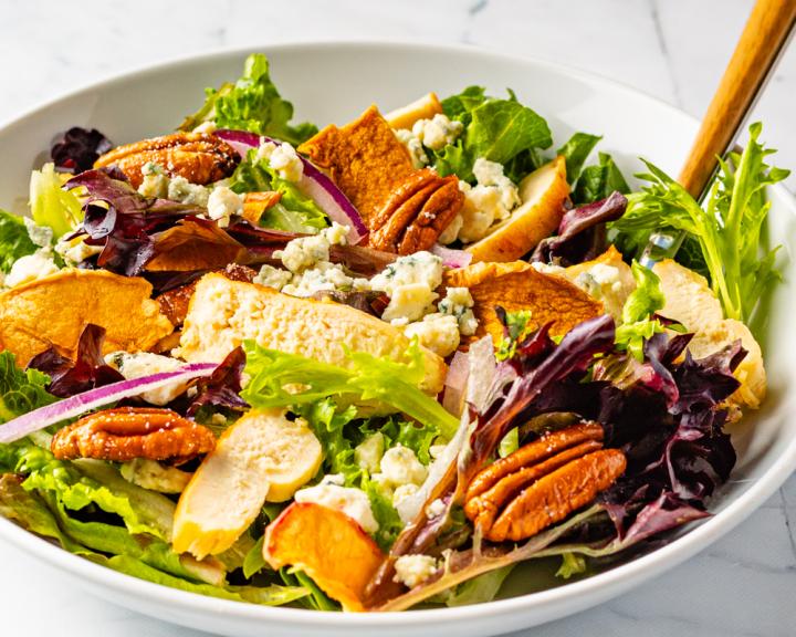 Apple Chicken Salad with Cider Vinaigrette