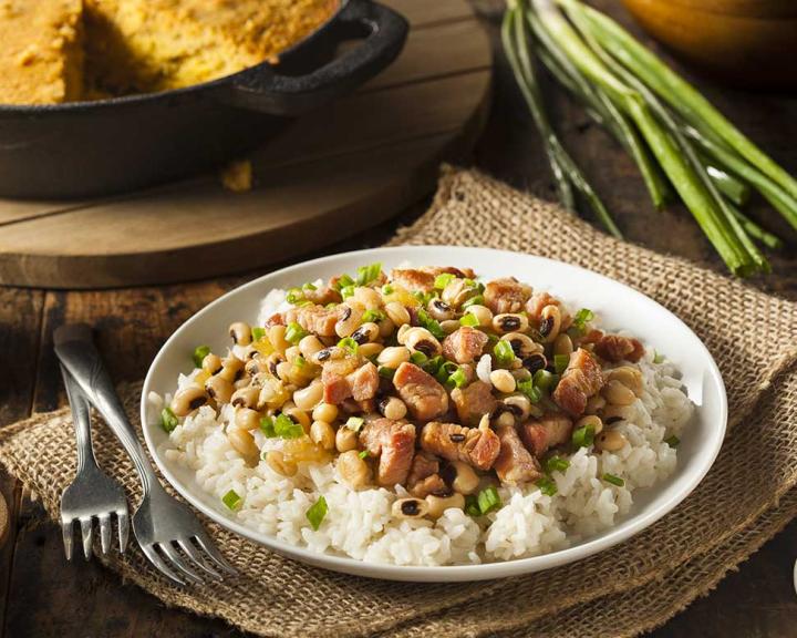 Barley Hoppin’ John with Turkey Kielbasa